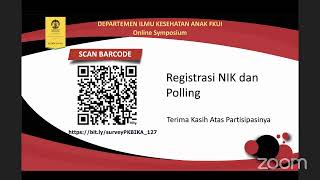 Online Symposium PKB IKA FKUIRSCM CXXVII quotManajemen Terapi Dermatitis Atopik dan Urtikariaquot [upl. by Onailil]