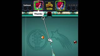 ❤️ Heart Win Game  8 Ball Pool Trick shots shorts devilsamegaming 8ballpool 8poolgame viral [upl. by Yrad311]