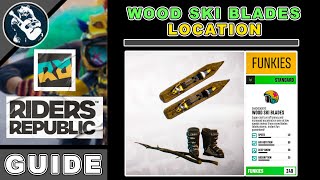 How to Get Wood Ski Blades Location in Riders Republic  All Funkies Locations Guide [upl. by Jordan]