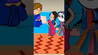 Jb Tera beta mami bole  cartoon video  funny video  trending [upl. by Eva]