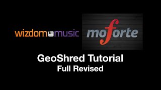 GeoShred Tutorial Full Latest [upl. by Wilsey]