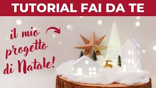 Le mie Decorazioni di NATALE Fai da te  Stile Nordico [upl. by Vernier]