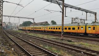 4K60FPS 12951 Mumbai Central  New Delhi Tejas Rajdhani Express With BRC WAP7 [upl. by Faxon]