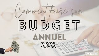 Comment faire son budget annuel  Prévoir et anticiper ses dépenses  Budget 2024 💵💰 [upl. by Olleina796]