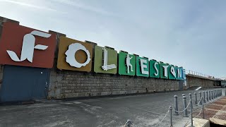 FOLKESTONE KENT  Town Centre amp Harbour Tour [upl. by Lorac]