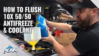 Peak Final Charge Extended Life Antifreeze 5050 – Pep Boys [upl. by Yroj819]