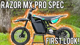 Razor MX Pro Spec Dirt Bike  First Look [upl. by Ellen]