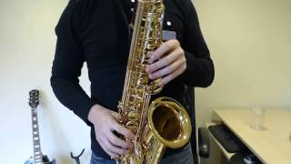 BC201  Saxophone Pattern building and C major speed building [upl. by Bernt]