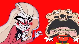 Mokey being chased by Charlie verbalase hazbinhotel meme srpelo mokey pelo [upl. by Figge]