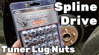 Spline Drive Tuner Lug Nuts Dorman Better Than Gorilla Lugs Muteki JDMSpeed [upl. by Michaela]