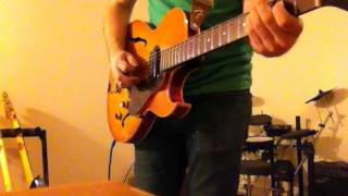 Gibson ES 125 TC Hollow Body with a P90 [upl. by Yssirc284]