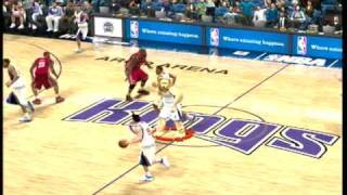 NBA 2K10 Kings mascot fail [upl. by Nelly]