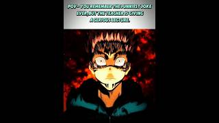 Most Funniest Anime Moment anime jujutsukaisen [upl. by Natek]