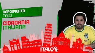 Depoimento Tiago ✦ Ítalo Cidadania Italiana [upl. by Sivehc]