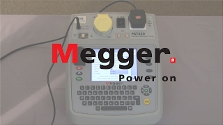 How to use the Megger PAT400 PAT Tester Series [upl. by Lloyd]