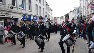 Newtownards Melody Flute Band  Enniskillen Apprentice Boys Parade [upl. by Ykcim]