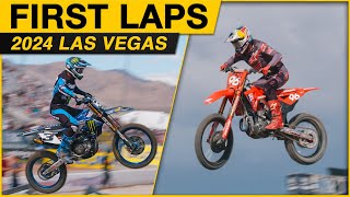 First Laps  2024 SuperMotocross World Championship Finals [upl. by Gregson]