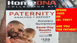 HOW TO GET AN AT HOME DNA PATERNITY TEST [upl. by Amoreta]