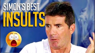 Most Iconic Simon Cowell Insults Of All Time SAVAGE😈 [upl. by Ted]