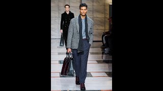 Giorgio Armani moda uomo inverno 20232024 [upl. by Vin]