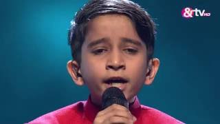 Vishwaprasad Ganagi  Abhi Mujh Mein Kahin  Liveshows  Episode 25  The Voice India Kids [upl. by Elades754]