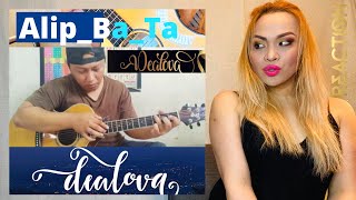 Alip Ba Ta  Dealova  Once First Indonesian Song Reaction fingerstyle cover  AlipBaTa [upl. by Starr689]