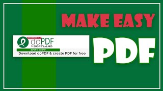 How to download dopdf free 2021 [upl. by Enihpad]