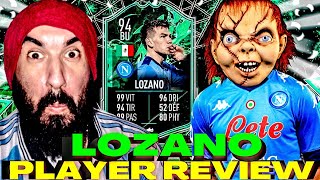 FIFA 22  PLAYER REVIEW HIRVING LOZANO SHAPESHIFTERS  CHUCKY LE EUSEBIO A 200K [upl. by Ahtivak]