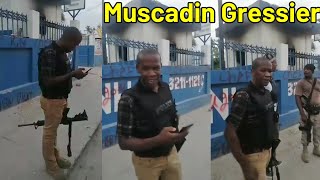 Komisè Muscadin devan Pòs Gressier a Bout Ba Mawon Tout Bandi kraze rak [upl. by Kezer971]