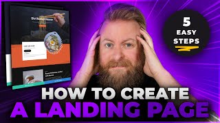 How to Create a Landing Page in 2024 [upl. by Papst]