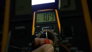 การใช้งาน Multimeter DT9205A [upl. by Cuthburt]