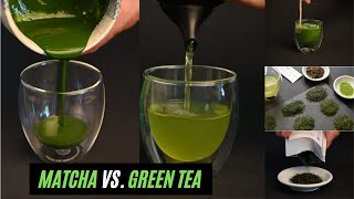 Matcha vs Green Tea Whats the Difference Is Matcha a type of Green Tea [upl. by Rramahs]