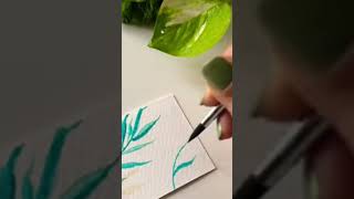 Boho bookmark ideas bookmark painting drawing watercolor artandcraft song  edm music [upl. by Alat]