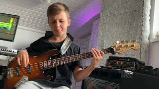 10yrs AronTheBassist  dvsn Ty Dolla ign Mac Miller  I Believed It bass cover [upl. by Nyliak]