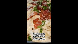 Quick and Easy Filipino Carbonara Recipe  StepbyStep Tutoria [upl. by Archer]