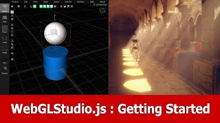 WebGLStudiojs Getting Started Tutorial [upl. by Lentha]