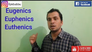 Genetics and Society  Eugenics Euphenics Euthenics [upl. by Marcin]