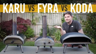 Ooni Karu vs Fyra vs Koda Comparison [upl. by Kerrill814]