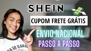 Como Conseguir Cupom de Frete Grátis Shein Para Envio Nacional [upl. by Ancel]