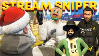 I Stream Sniped NoPixel Streamers for 24 hours [upl. by Lucina34]