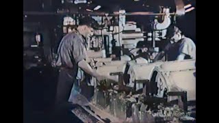 Packard Motor Car Company Quality First 1929 How Packard Builds A Body Pt 1 Silent Film Colorized [upl. by Nojram213]