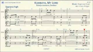 Kumbaya My Lord   Voice  Soprano  SOLO [upl. by Umeko]