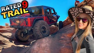 RATED 9 TRAIL  Jeep Gladiator vs JL vs JK vs Buggy  Who Will Survive [upl. by Hadwin836]