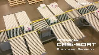 CASiSORT  RETAIL WAREHOUSE AUTOMATION SORTATION SYSTEM [upl. by Mossberg]