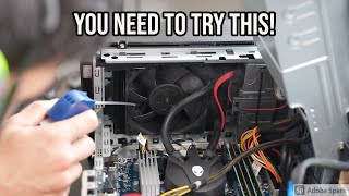 Get the DUST OFF your PC NOW 3 tips for cleaning your computer to increase performance [upl. by Marybella]