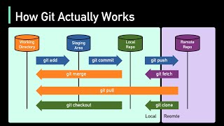 How Git Works Explained in 4 Minutes [upl. by Jedd]