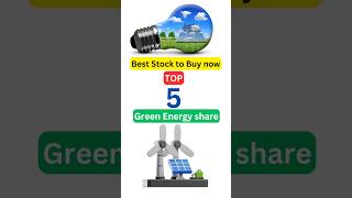 Top 5 Renewable Energy Stocks  Best Stocks to buy now  Green energy  Solar  Wind energy Shares [upl. by Pedrotti]