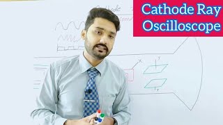 Cathode ray oscilloscope  CRO  in Urdu  Hindi  12th class physics  physics ka safar [upl. by Adnuhsar]