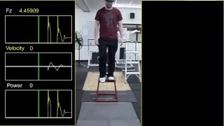 AccuPower Force Plate Drop Jump Analysis [upl. by Orlantha667]