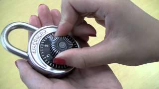 How to open a combination lock Chinese [upl. by Yerok90]